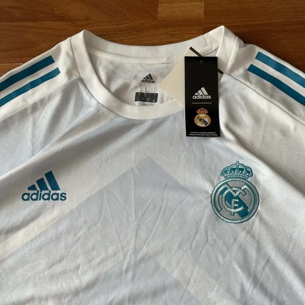 Adidas Real Madrid 2017-2018 Pre-Match Training Jersey